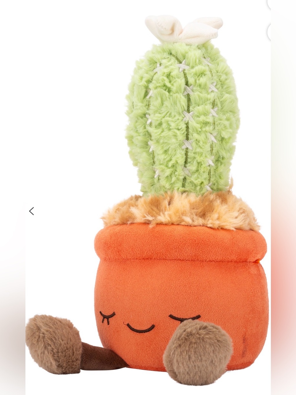 •JAZWARES•NWT GREENHOUSE BY RUSS “VY” THE 12” ORANGE POT CATUS PLANT PLUSH